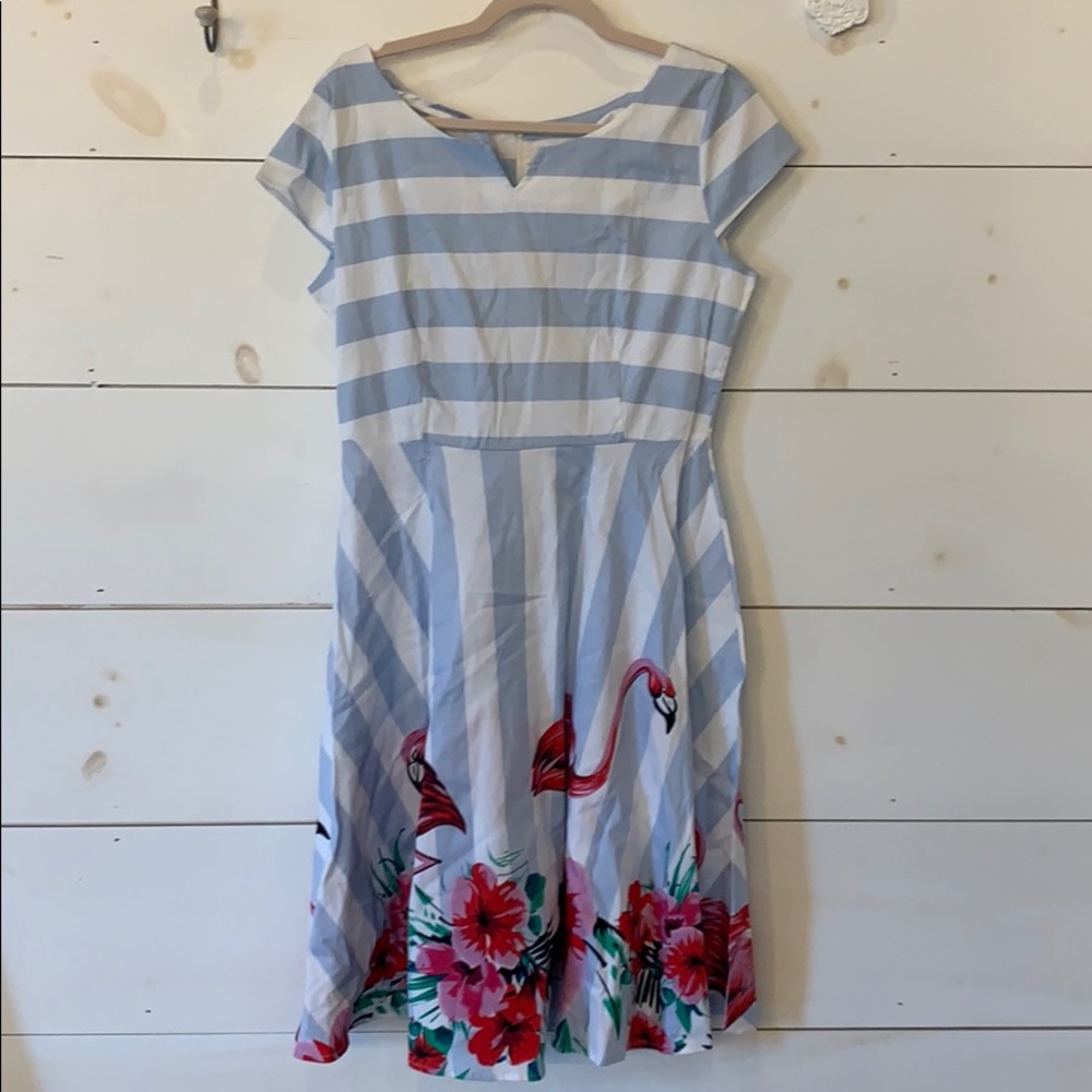 Flamingo Dress